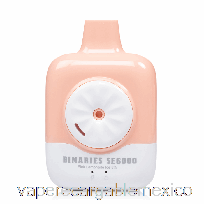 Vape Recargable Horizonte Binarios Se6000 Desechable Limonada Rosa Hielo